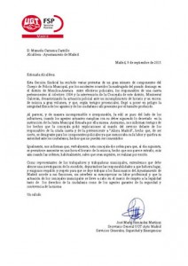 carta a la  alcaldesa 09/09/2015