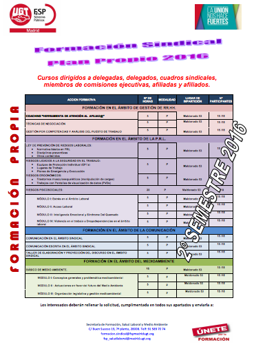 cursos propios