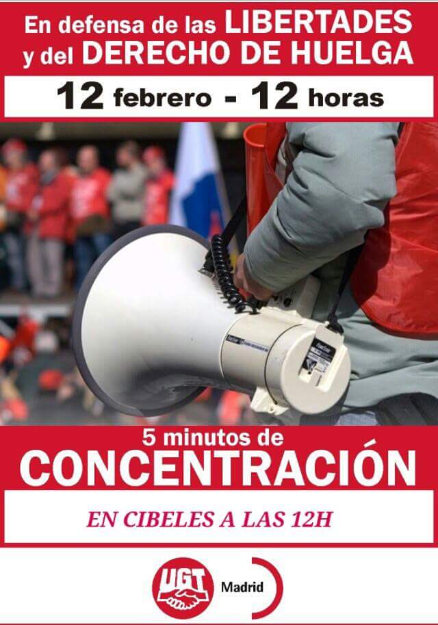 Concentración 12/2/2015 Cibeles