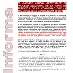 Informa sentencia contra laudo elecciones sindicales